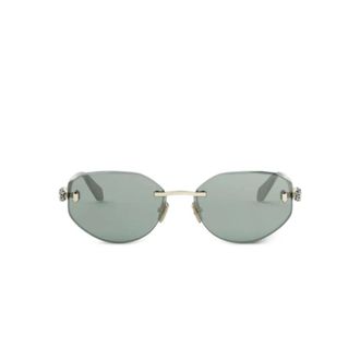 Bulgari Sunglasses, female, Gray, Size: 58 MM Serpenti Forever Sunglasses