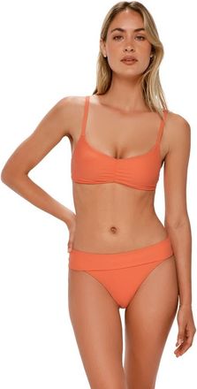 Swim Systems Sylvia Bralette Bikini Swimsuit Top in Persimmon at Nordstrom, Size Xx-Large