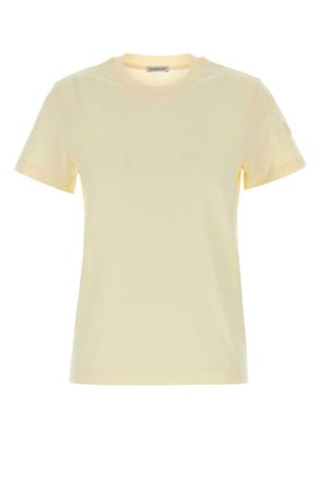 Moncler Yellow Crew Neck T-Shirt