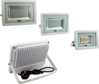 Trade Shop Trade Shop Traesio - Trade Shop - Faretto Led Smd 10w 20w 30w 100w Ultra Slim Desde External Bianco Colour - -100 Vatios