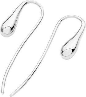 Lucy Quartermaine Hook Drop Earrings in Sterling Silver at Nordstrom