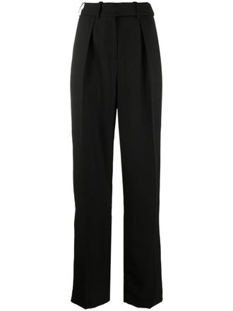 Alexandre Vauthier tailored wool trousers - women - Wool/Polyester - 38 - Black