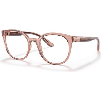 Dolce & Gabbana 51mm Phantos optical glasses in Pink at Nordstrom