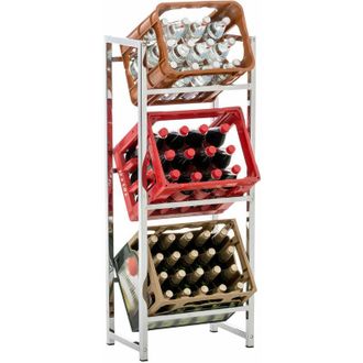 Clp Estanter&iacute;a Para Cajas Lennert Para 3 Cajas Cromado