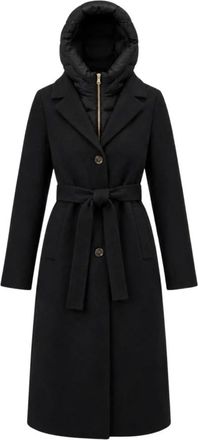 Marella Emmdesiderio Coat - Coats - Mujer - Negro - 2XS