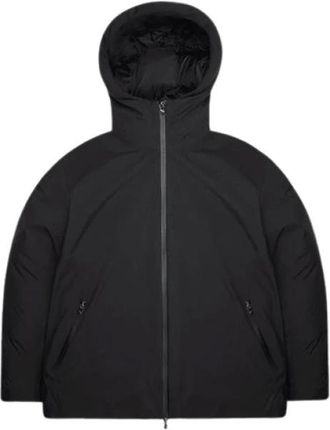 Rains Jassen, Heren, Zwart, S, Leer, Sarna Puffer Jacket