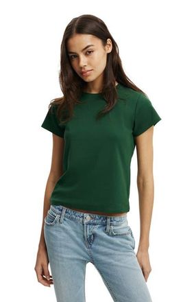 Cotton On Womens 90S Baby Tee in Heritage Green at Nordstrom, Size Xxx-Small