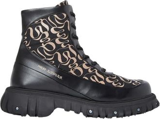 Phil&eacute;o Boots - Heren - Veterlaarzen - Zwart - 41 EU - Schoenen