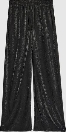 Gucci Jersey Pants With Iridescent Effect, Black, Ready-to-wear