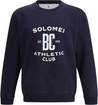 Brunello Cucinelli Hombre, Sudaderas, Azul, Talla: M