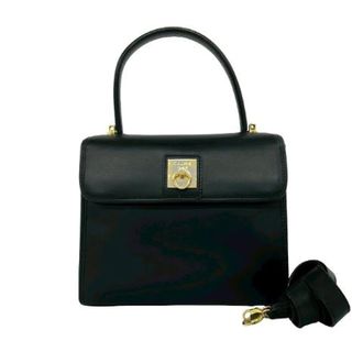Celine Pre-owned Handbags, female, Black, Size: ONE SIZE Pre-owned Leather 2way Shoulder Bag