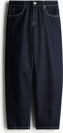 H&M Barrel Regular Jeans - Blue
