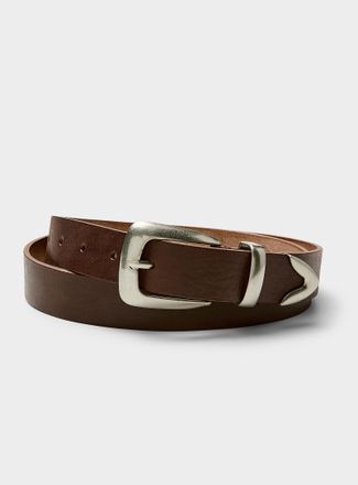 Le 31 Mens Minimalist Western belt Imported from Seoul