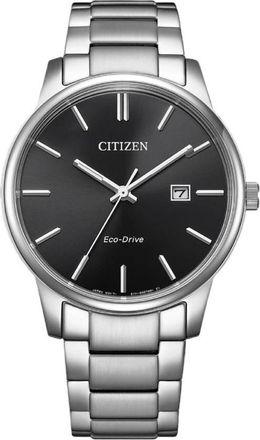 Citizen Pair Eco-Drive Black Dial Mens Watch BM6978-93E