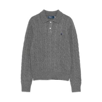 Ralph Lauren Dames, Truien, Grijs, Maat: XS Wol