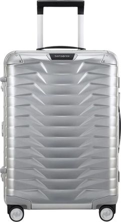 Samsonite Proxis Alu 55 cm - Dames - Koffers - Grijs - Maat: ONE Size Leer
