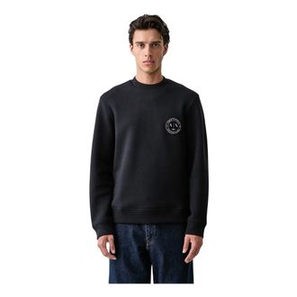 A|X Armani Exchange Felpa Girocollo - - Sweatshirts & Hoodies - Uomo - Blu - XL