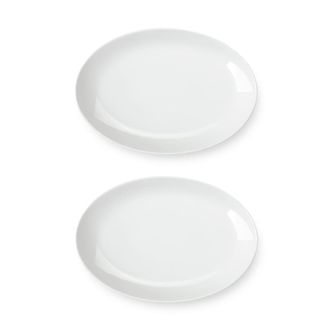 Medard De Noblat Lote de 2 cuencos Porcelena Blanco