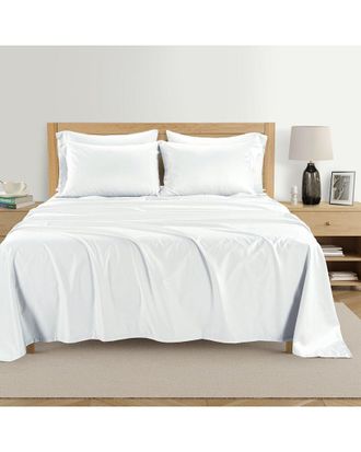 Kathy Ireland 1000 Thread Count Egyptian Cotton Rich Sheet Set - White