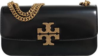 Tory Burch Tory Burch Shopping Bags - Eleanor Pave Spazzolato E/W Small Convertible Shou - black - Shopping Bags for ladies
