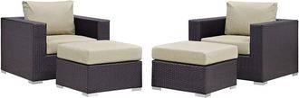 ModWay Convene 4-Piece Outdoor Patio Sectional Set