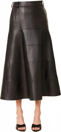 Dolce Cabo Full Long Skirt In Black