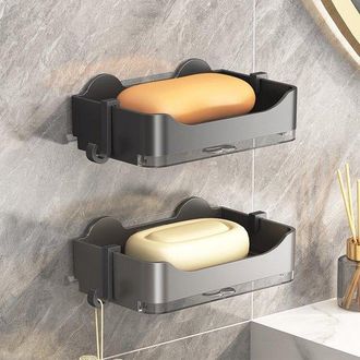 OEM Jabonera Para La Ducha - Montaje En Pared - 2 Piezas - Con Escurridor