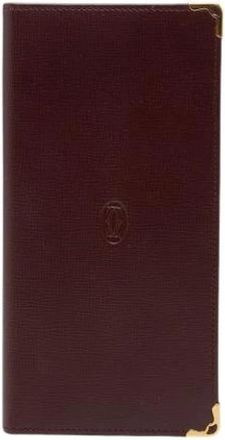 Cartier Pre-owned Must Long wallet (bi-fold) - - Pre-owned - Donna - Rosso - ONE SIZE