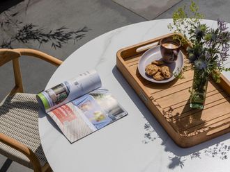 Bellagio la vita attrattiva Bellagio Lodola dining tuintafel &oslash; 150cm
