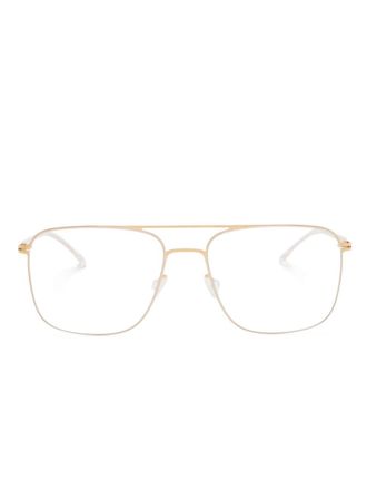 Mykita Tobi bril met vierkant montuur - Goud