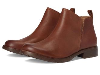 S&ouml;fft Beatrice Boots Womens Brown Leather Side Zip Ankle Bootie ZOGG3615