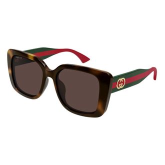 Gucci Gg2118Sa Sunglasses - female - Gucci - Sunglasses - Brown - 55 MM - Accessories