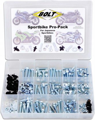 Bolt Kit De Tornillos Bolt Pro Pack Sportbike 270 Piezas Usa