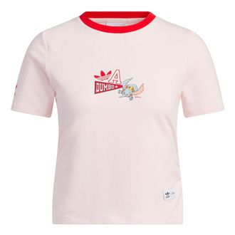 adidas (WMNS) adidas originals x Disney Dumbo T-Shirt Pink IN1059