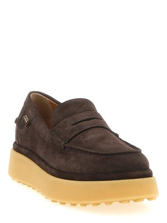 Tod's Calfskin Leather Loafer - Brown