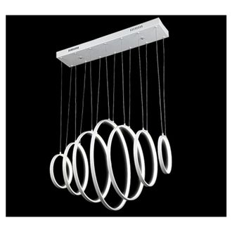 Trade Shop Trade Shop Traesio - Trade Shop - Lampada Lampada Sospension A&ntilde;o Luces Led Blanco Cuando Fred