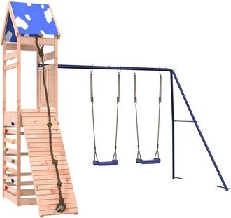 vidaXL Parque Infantil De Exterior Madera Maciza Douglas3156935 Vidaxl