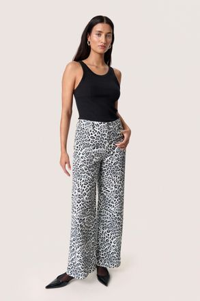 Soaked In Luxury Pants Suiting SLSandja Regular fit animal