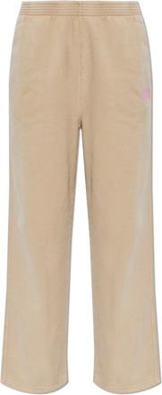 American Vintage Broeken, Dames, Beige, XS, Katoen, Plizzy Trainingsbroeken