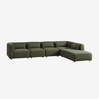 Sklum Sof&aacute; Modular De 5 Piezas Con Div&aacute;n Derecho Fogler Sklum