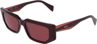 Liu Jo Authentieke Bril met Topkwaliteit - unisex - Zonnebrillen - Rood - 53 MM - Accessoires