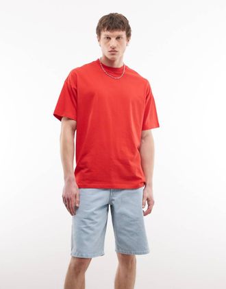 Dickies 1993 - Pantaloncini di jeans azzurri da 28 cm-Blu