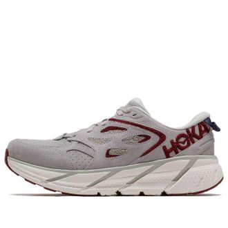 Hoka One One Clifton L Embroidery Lunar Rock Cabernet 1126854-LRCB