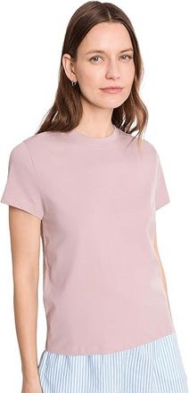 Pact Organic Cotton Essential Crew Neck T-Shirts Womens Clothing Blush Pink : XS