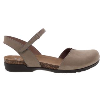 Dansko Dansko Rowan Milled Nubuck Taupe 6025-165300 Womens