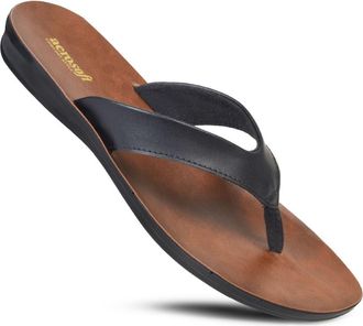 Aerosoft Capri Comfortable Flip-Flop in Black at Nordstrom Rack, Size 10