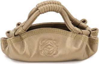 Loewe Bronze Leather Coin Purse/Coin Case (Pre-Owned)