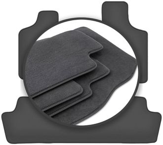OEM Alfombrillas Premium Para Chrysler Grand Voyager Iii Monovolumen (2000-2008)