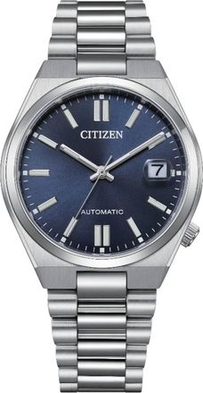 Citizen Unisex Tsuyosa Automatic Series 37Mm Stainless Steel Watch In Blue