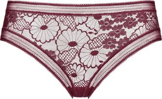 Eres Slip Miellée in pizzo a fiori - Viola